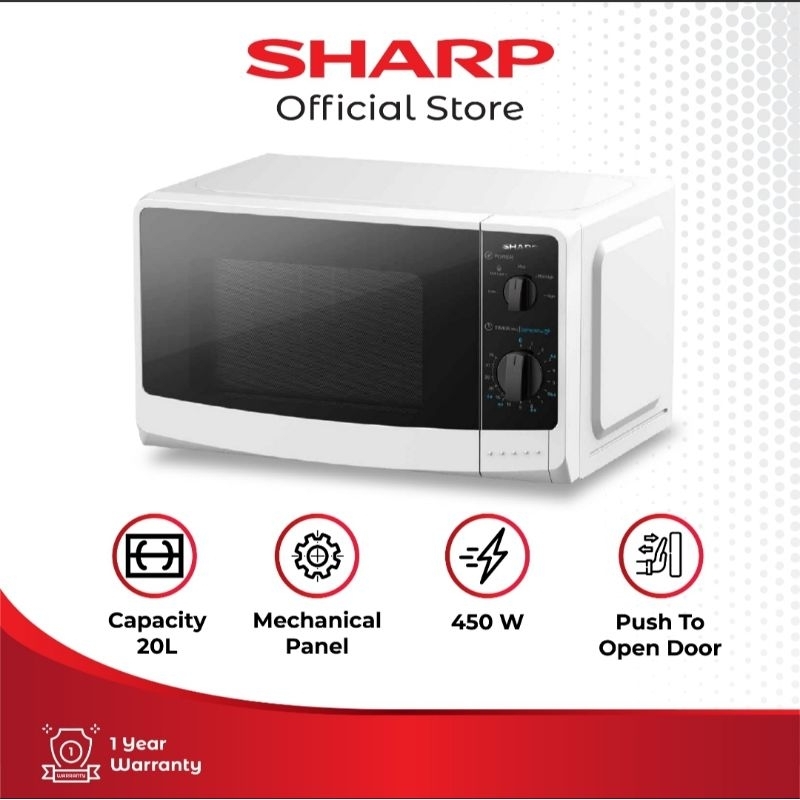 Jual SHARP R220MAWH Microwave 20 L Shopee Indonesia