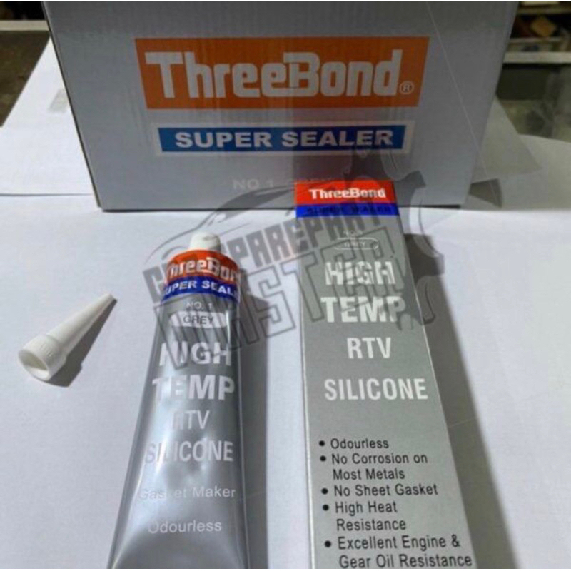 Jual LEM THREEBOND RTV SILICONE GREY 75 GRAM | Shopee Indonesia