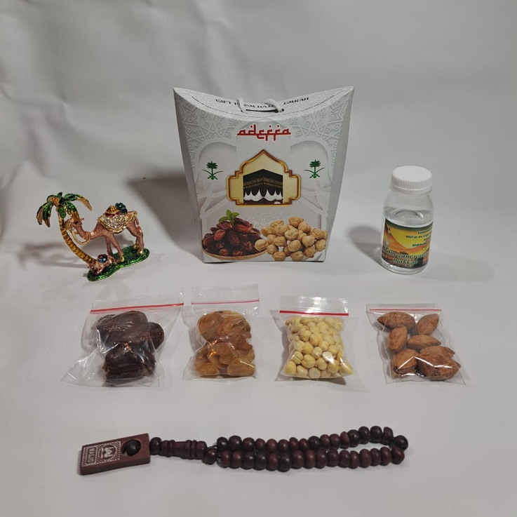 Jual Paket Dus Tali Oleh Oleh Haji Dan Umroh Air Zamzam Ori Kacang