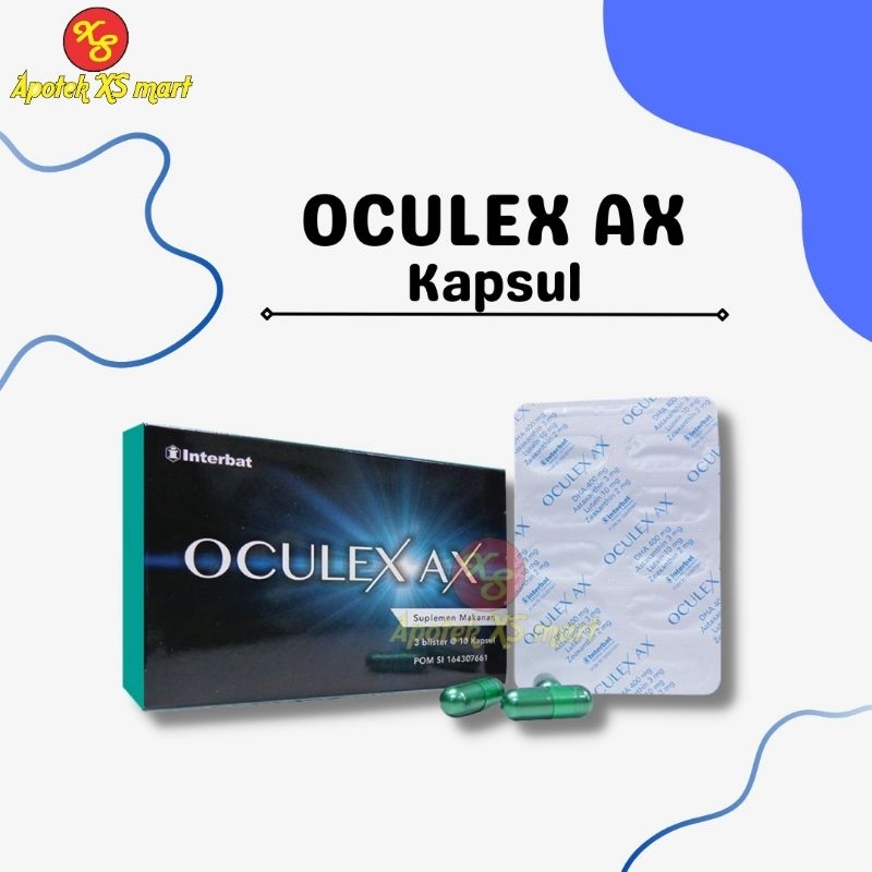 Jual OCULEX AX MEMELIHARA KESEHATAN MATA Shopee Indonesia