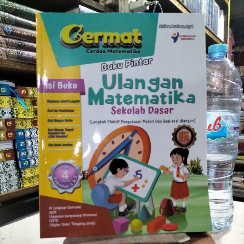 Jual Buku Cermat Ulangan Metematika Untuk Kelas Sd Semester Dan Kurikulum Merdeka