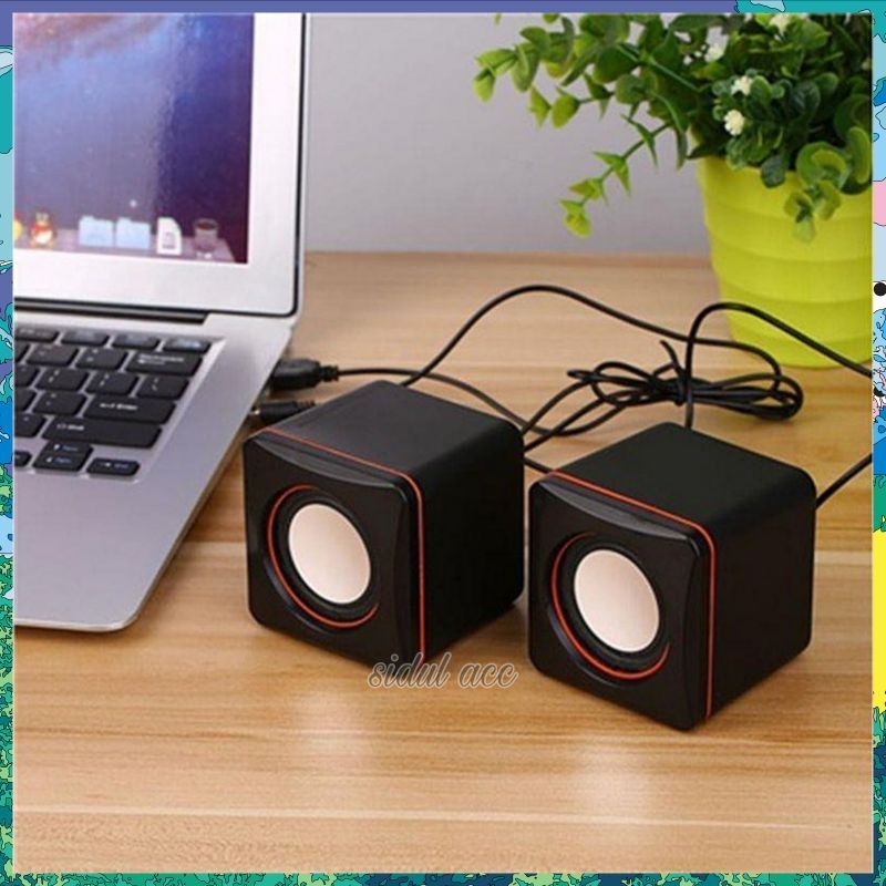 Jual SPEAKER MINI USB MULTIMEDIA FOR KOMPUTER / SPEAKER LAPTOP PC