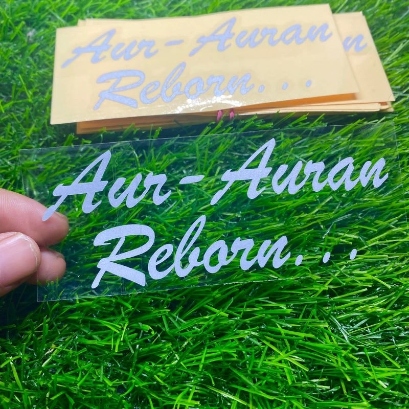 Jual Sticker aur auran reborn cutting sticker variasi warna lengkap ...