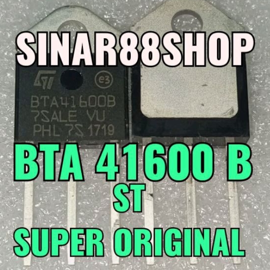 50pcs BTA41-600B / BTA41600B TO-247 Transistors - Power Triac Components 8 thumbnail image