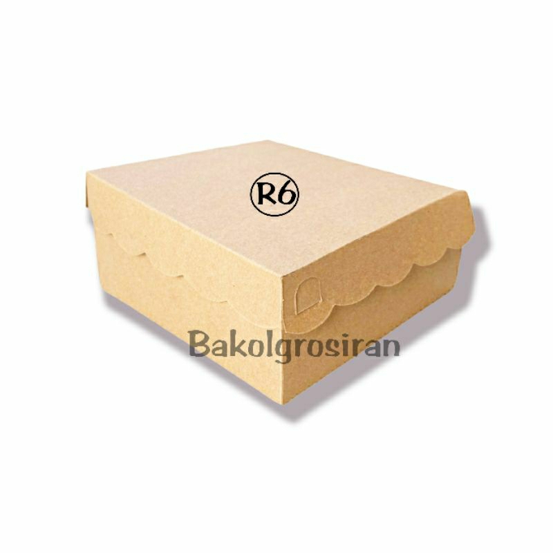 Jual Dus Snack Kue Kraft R6 ( 15x15x6,5 ) | Shopee Indonesia