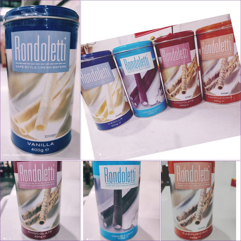 Jual Wafer Stick Rondoletti kaleng 400 gr promo | Shopee Indonesia