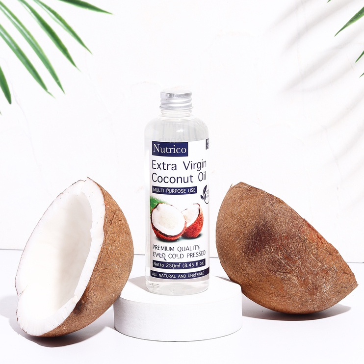 Jual Extra Virgin Coconut Oil 250ml Cold Pressed Premium Extra Virgin