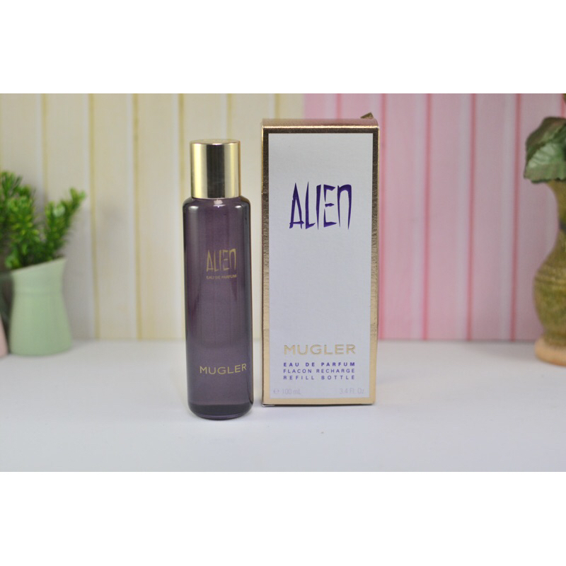 Jual thiery mugler alien refill bottle full box Shopee Indonesia
