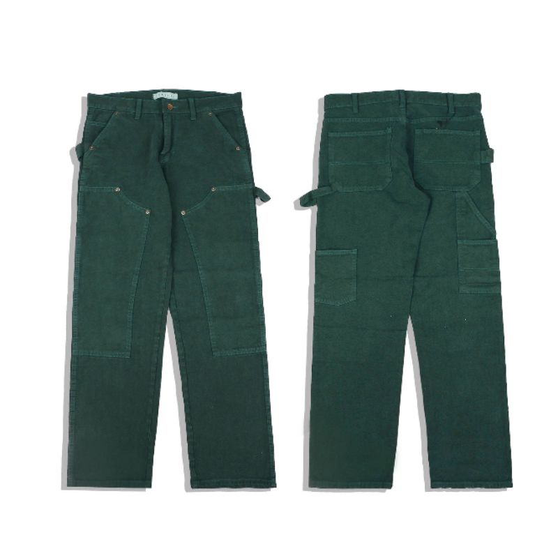 Jual CELANA CARPENTER JEANS VONSEEY GRERN | Shopee Indonesia