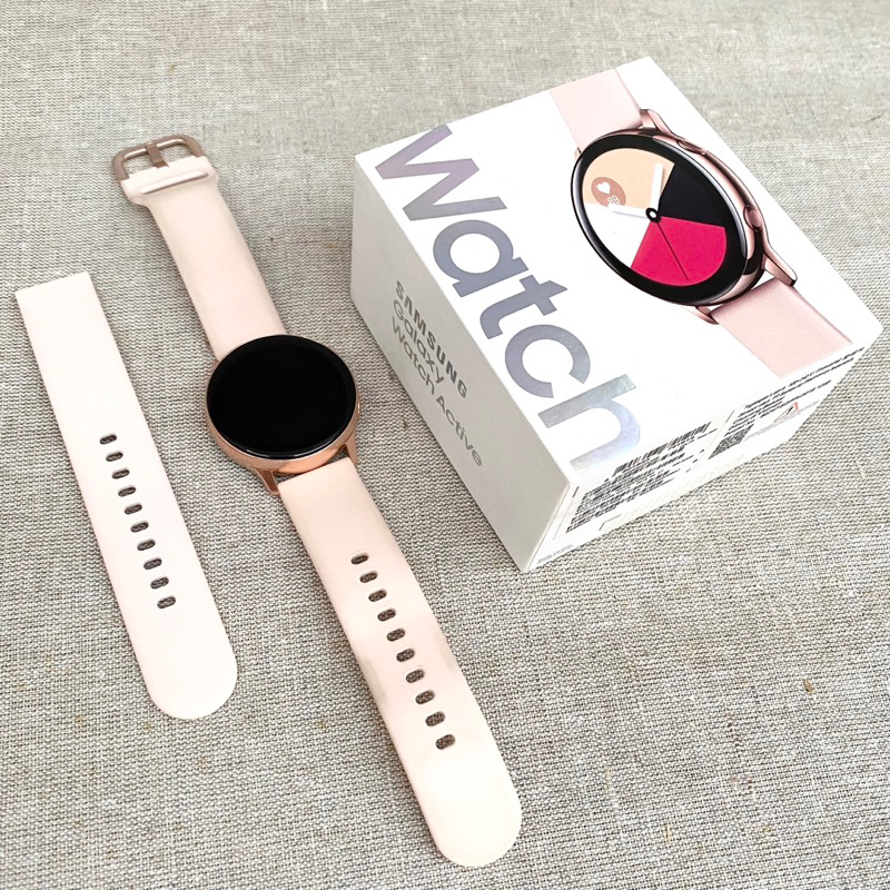 Jual Samsung Galaxy Watch Active ROSE GOLD Shopee Indonesia