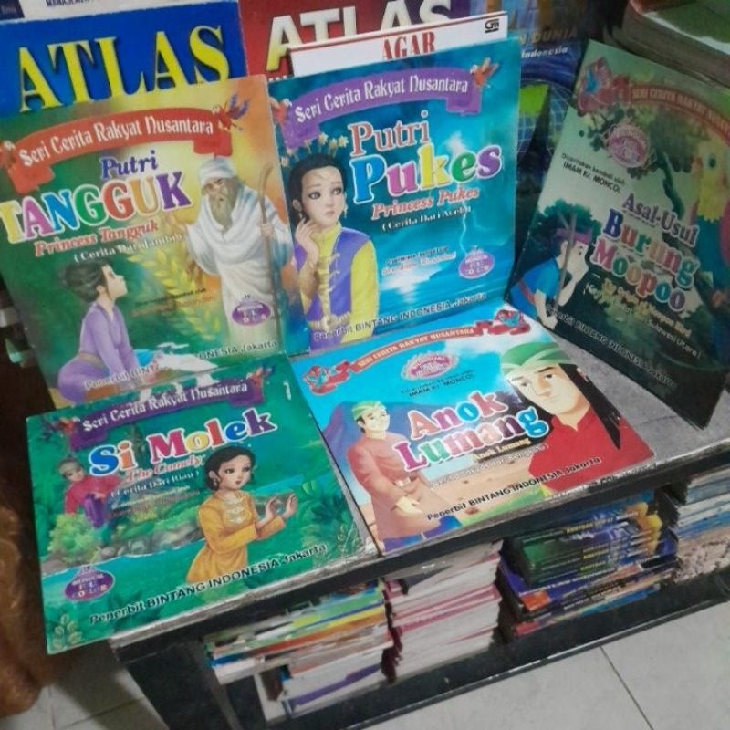 Jual Buku Anak Seri Rakyat Nusantara Bilingual Full Colour Random Judul ...