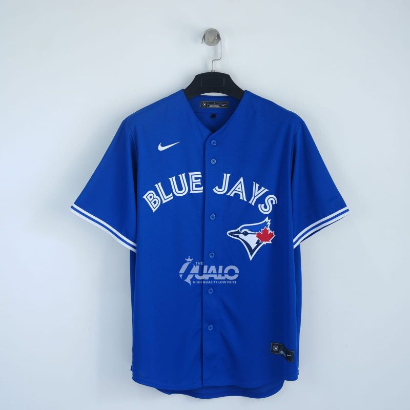 Jual Jersey Pria N K Men MLB Baseball Toronto Blue Jays Jersey Blue ...