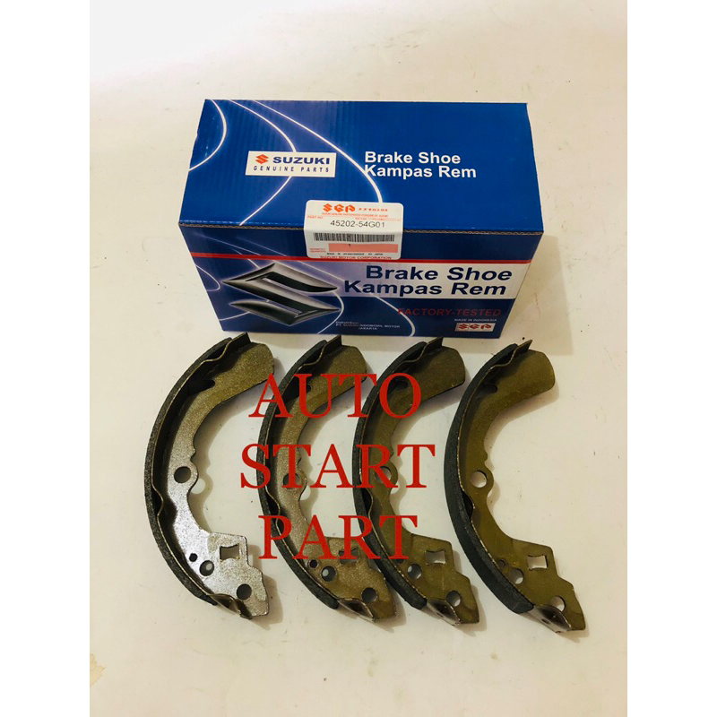 Jual KAMPAS REM BELAKANG 1 SET / BRAKE SHOE REAR SUZUKI AERIO / BALENO