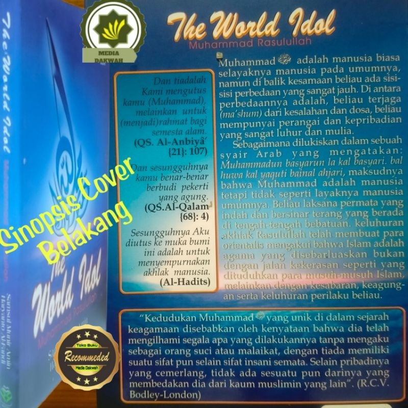 Jual Buku THE WORLD IDOL Muhammad Rasulullah Nabi Muhammad SAW Idola ...