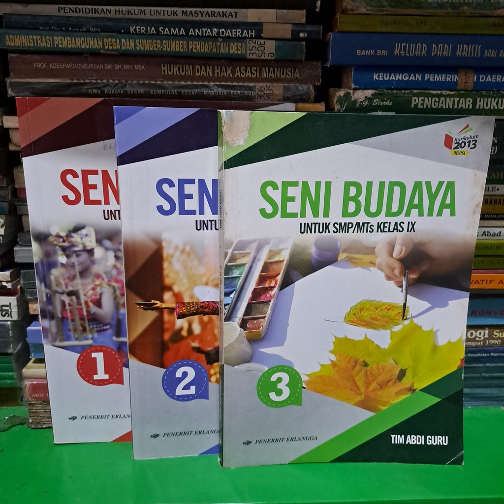 Jual BUKU BEKAS ERLANGGA - SENI BUDAYA KELAS 1 SMP KURIKULUM 2013 ...