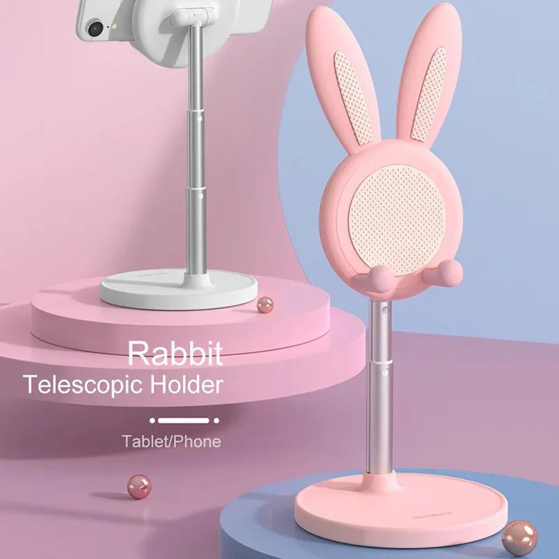 Jual Stand Holder Hp Dan Tablet Rabbit Pink Shopee Indonesia