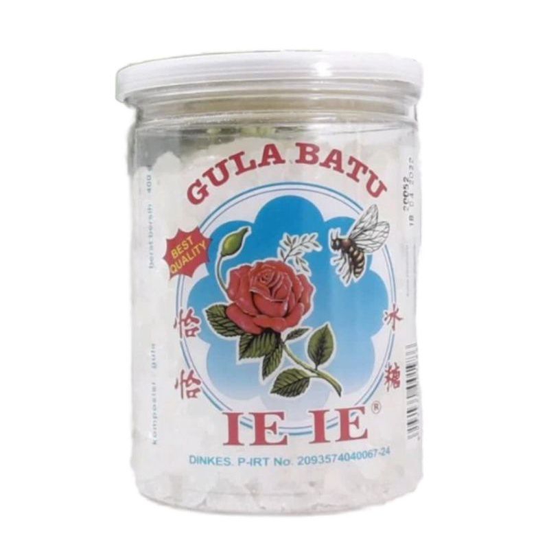 Jual GULA BATU IE IE KEMASAN BOTOL 400 GR | Shopee Indonesia