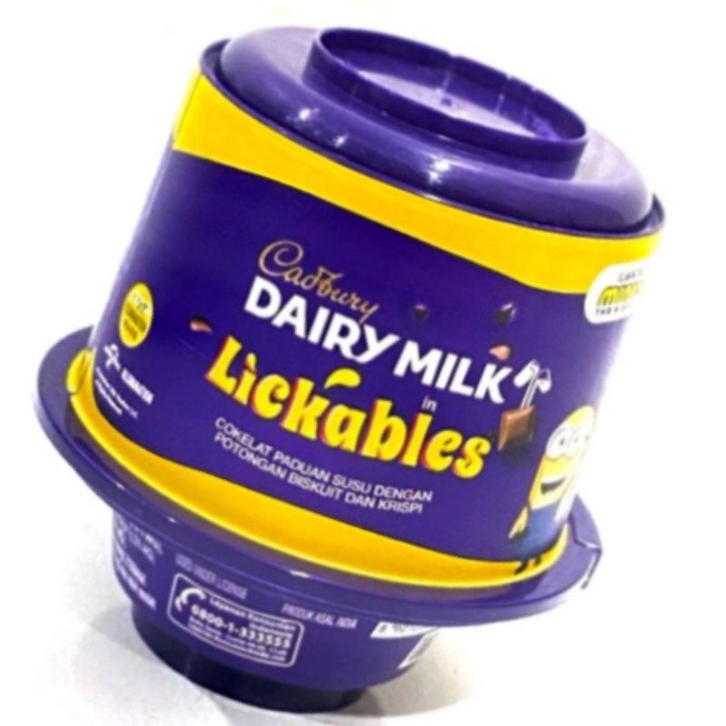 Jual COKLAT CADBURY DAIRY MILK LICKABLES Shopee Indonesia