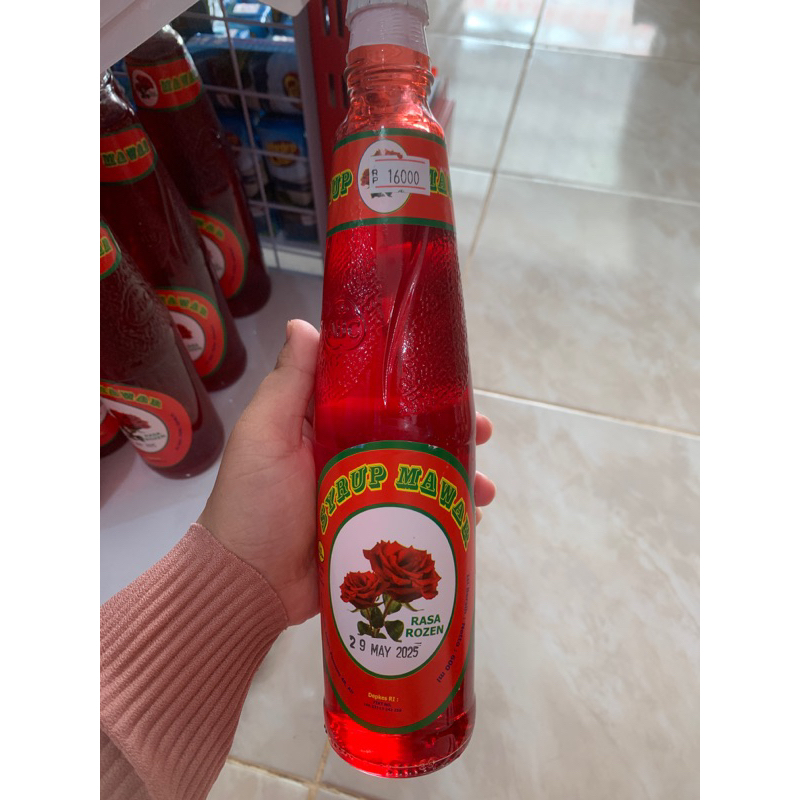 Jual SIRUP MAWAR MARTAPURA RASA ROZEN 600ml | Shopee Indonesia
