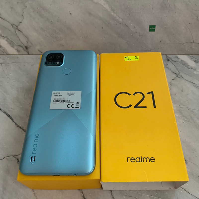 Jual Realme C21 ram 3GB 32GB Bekas - mulus - Fullset Resmi - second ...