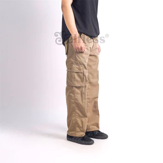 Selfless - Celana Cargo Panjang Reguler Straight Loose Fit Standar Pria