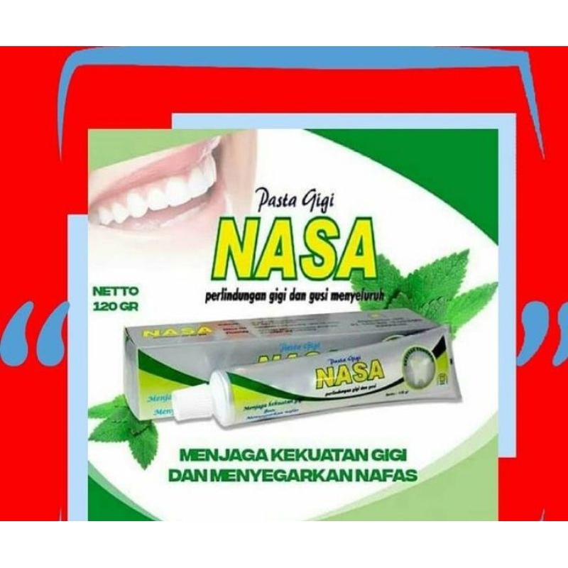 Jual PASTA GIGI NASA BPOM/ODOL GIGI PEMUTIH DAN PENGHILANG KARANG GIGI