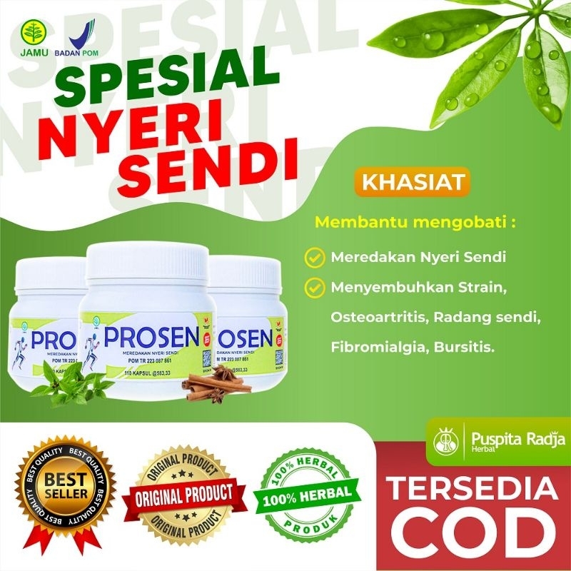 Jual Prosen Spesial Nyeri Sendi Puspita Radja Hasan Sabilah Herbal ...