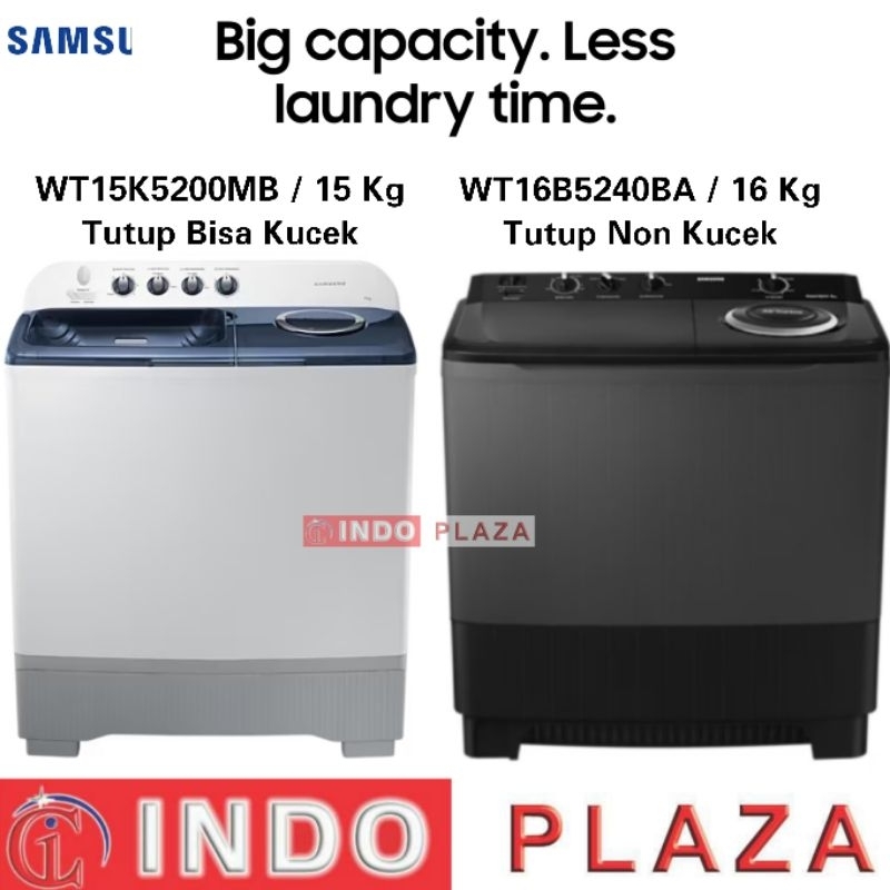 Jual Mesin Cuci Samsung Tabung Wt K Mb Kg Wt B Ba Kg Shopee Indonesia