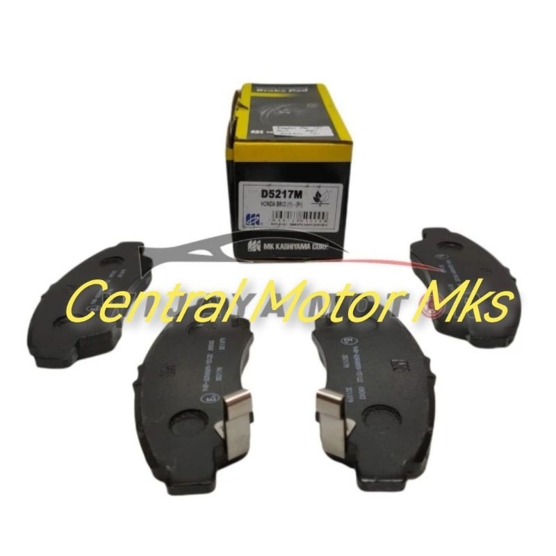 Jual brake pad kampas cakram depan honda brio merk MK KASHIYAMA