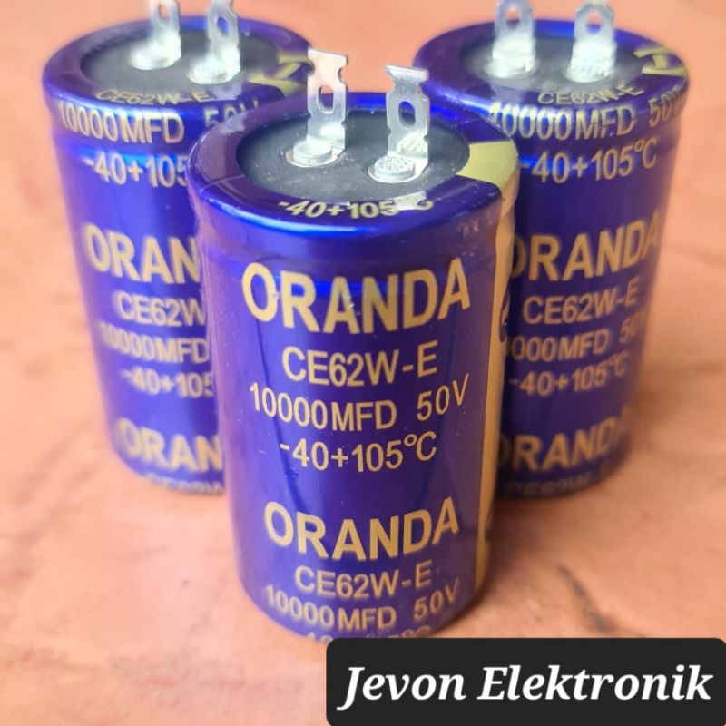 Jual Capacitor Elco Uf V Volt Oranda Kapasitor Elko Uf V Shopee Indonesia