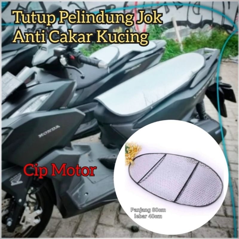 Jual Cover Tutup Pelindung Jok Motor anti panas Pelindung Jok Cakar