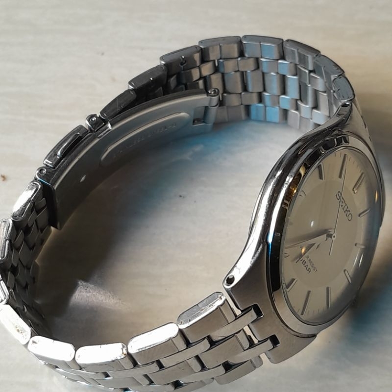 SEIKO ステンレススチール 5BAR防水 時計 電池切れ - メルカリ