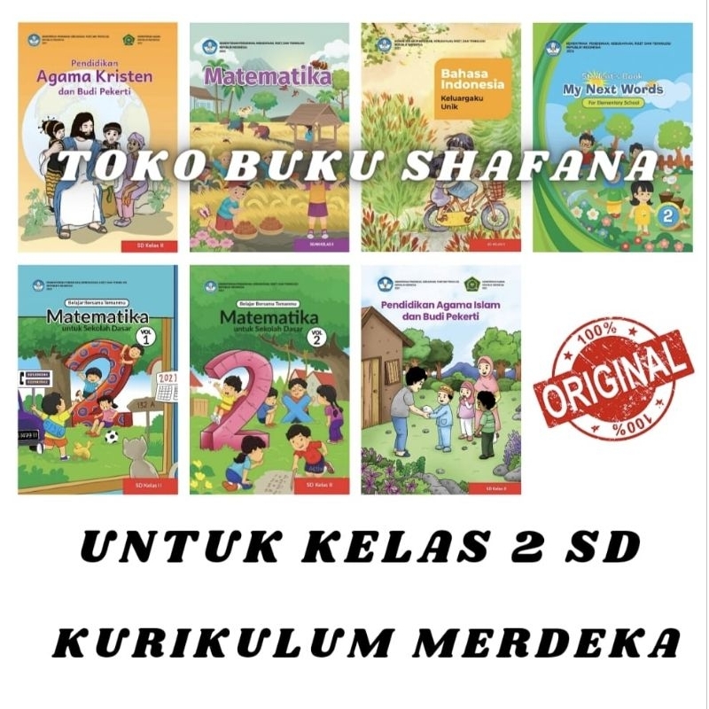 Jual Buku Paket Kurikulum Merdeka Kelas 2 Sdmi Kemendikbud Diknas