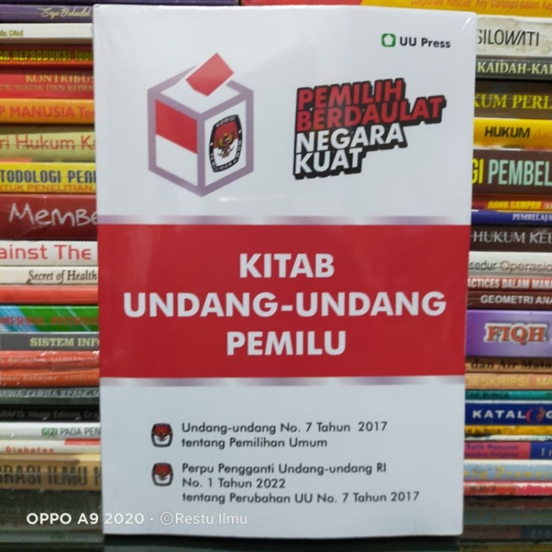 Jual Kitab Undang-undang Pemilu Lengkap Terbaru 2022 | Shopee Indonesia