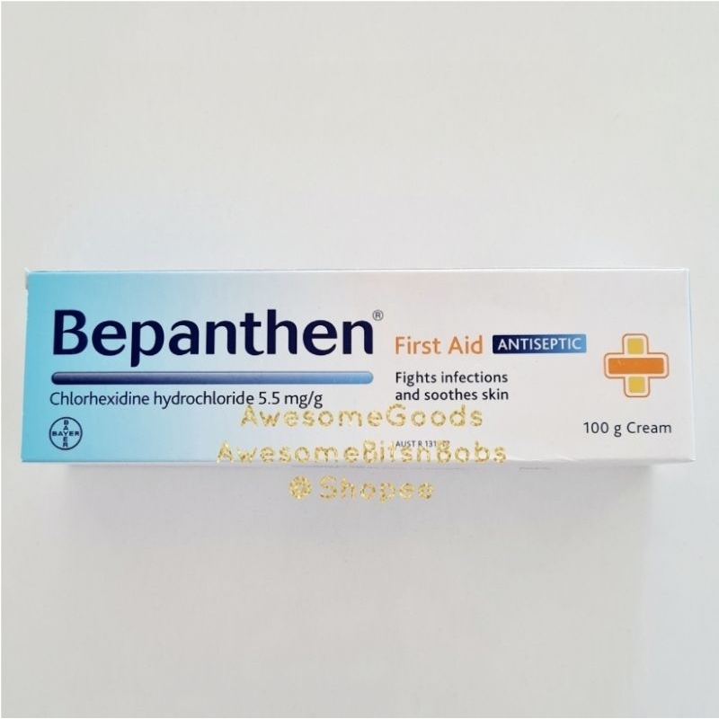 Jual Bepanthen Australia First Aid Antiseptic Cream 100g Shopee Indonesia