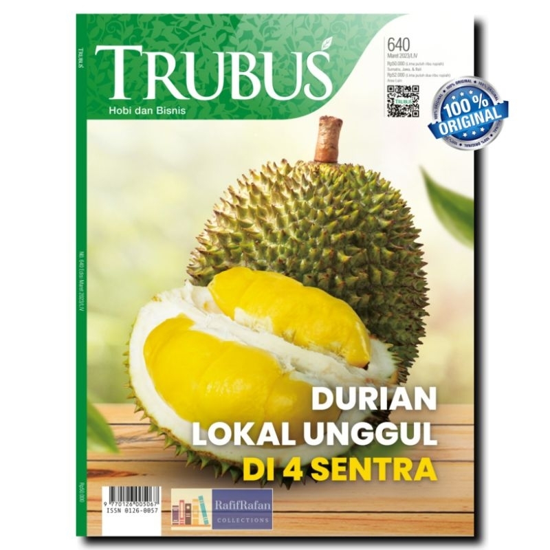 Jual MAJALAH TRUBUS EDISI 640 MARET 2023 DURIAN LOKAL UNGGUL DI 4 SENTRA Shopee Indonesia