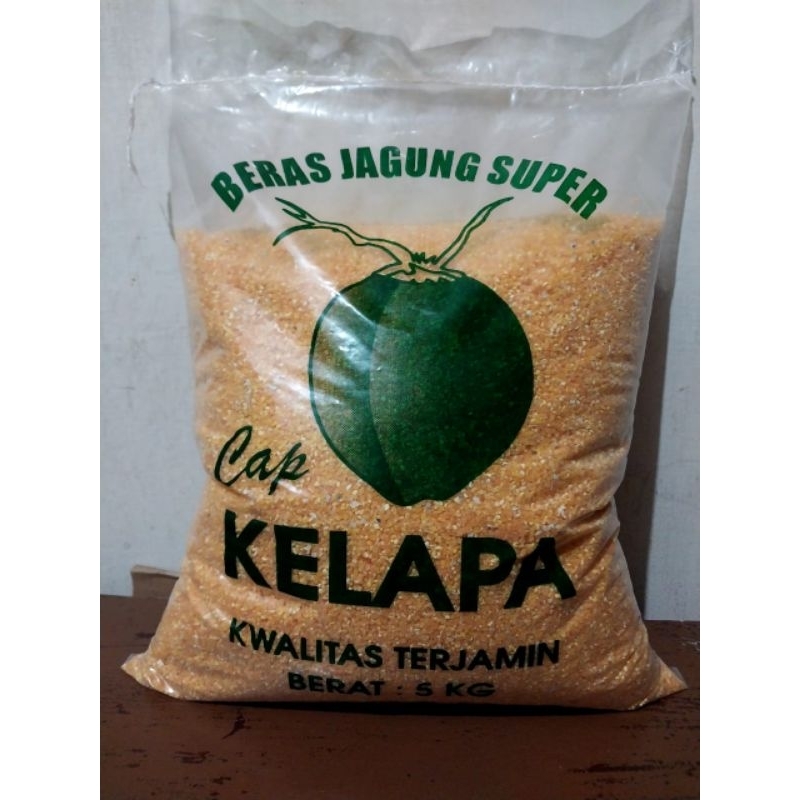 Jual Beras Jagung Super Cap Kelapa Kg Shopee Indonesia