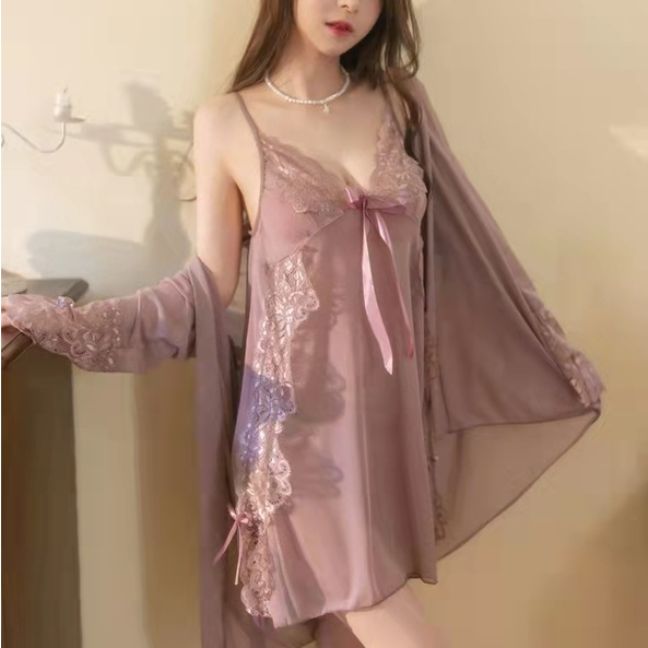 Jual Manja Girl Lingerie Sexy Wanita One Set Kimono Bigsize 928 No Shopee Indonesia 0924