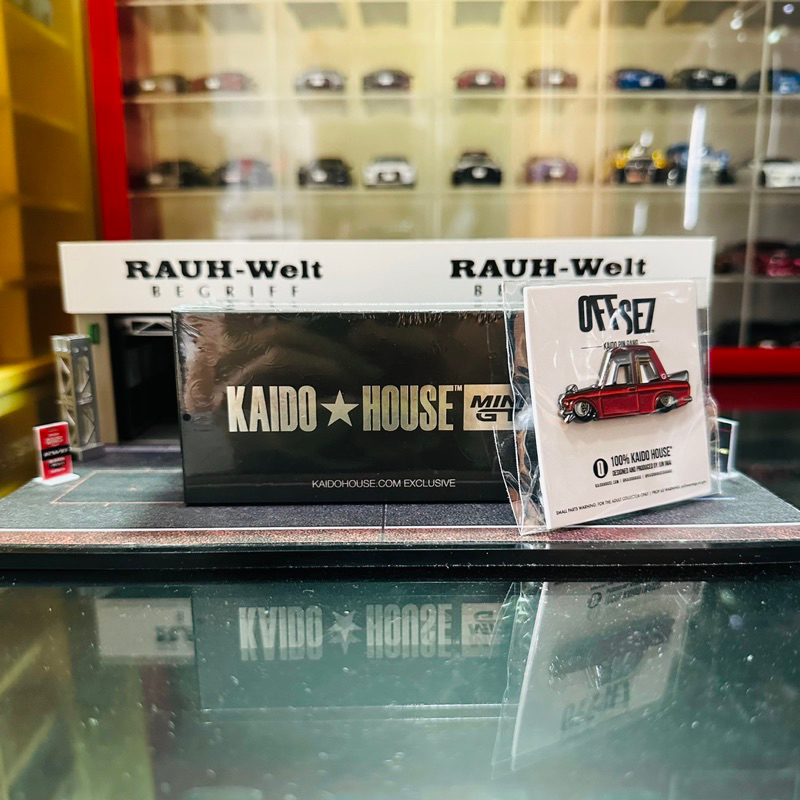 Mini GT X Kaido House 1:64 Datsun 510 V3 – Indonesia 2024 Expo Exclusive #152 – Orange Diecast