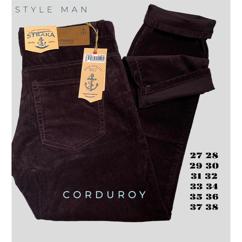 Jual Celana Corduroy Pria//cordoroy//kodoray/kordoray pants/ kodorai ...