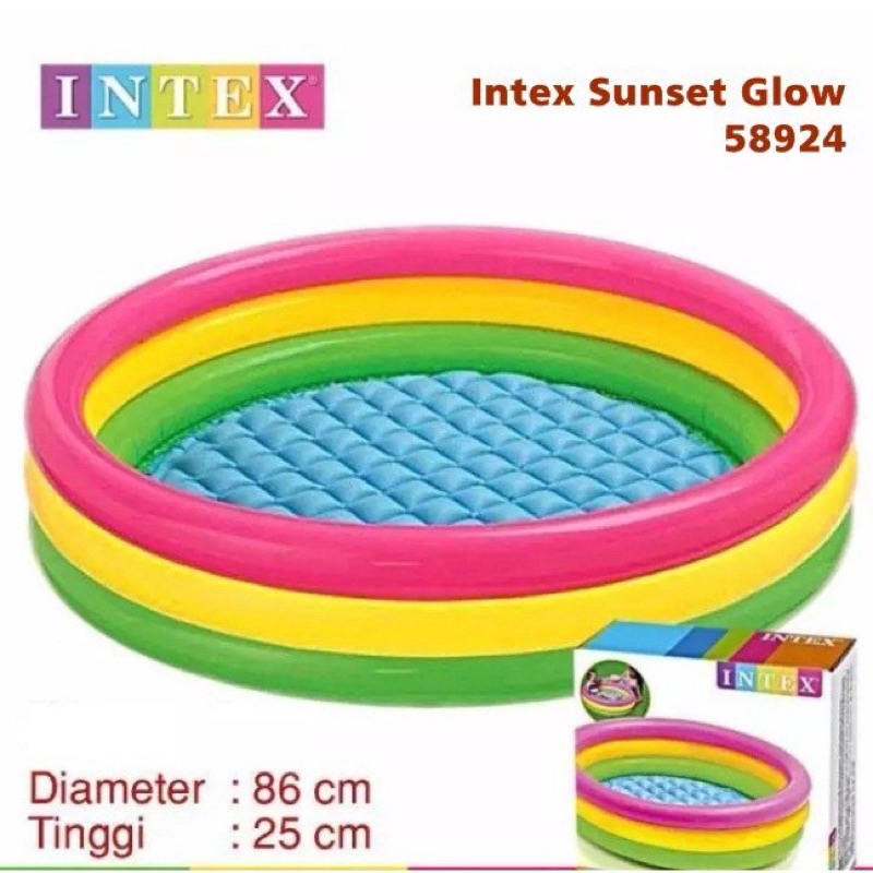 Jual Intex Kolam Renang 86 x 25 cm (58924) | Shopee Indonesia