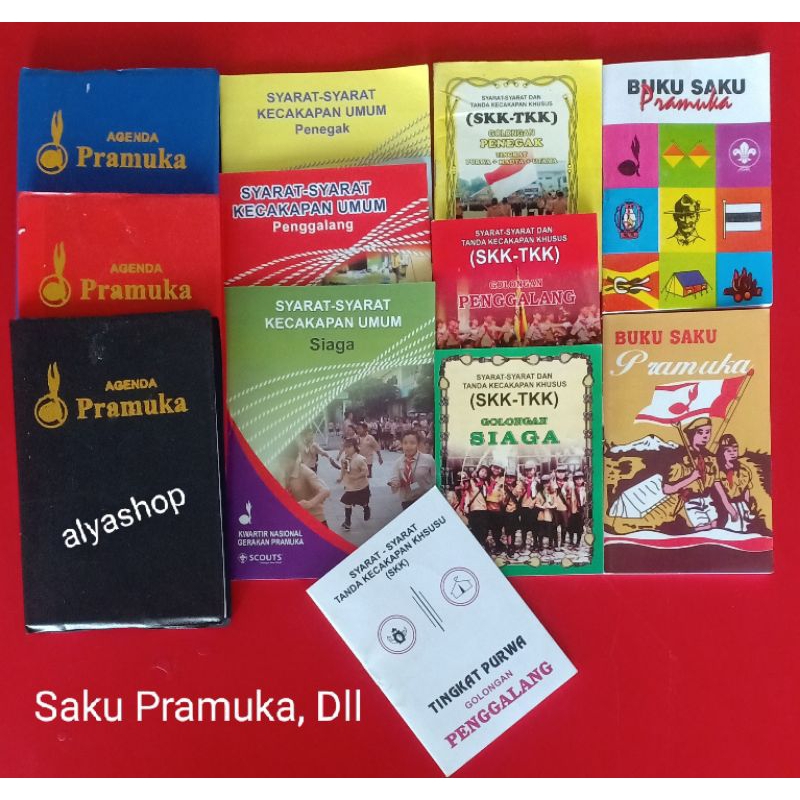 Jual Buku Saku Pramuka / Agenda Pramuka / Buku SKK Pramuka / Buku SKU ...