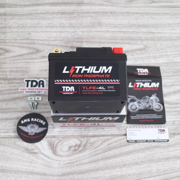 Jual Aki Motor TDR Racing TLFE-4L Lithium AKI Aerox-Force115