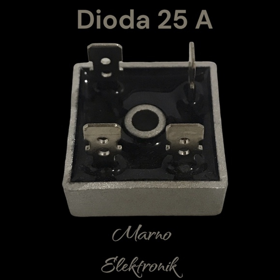 Jual DIODA BRIDGE 25A DIODE KOTAK 25 AMPER 25 A MIC | Shopee Indonesia