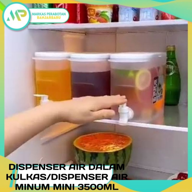 Jual Dispenser air mini dalam kulkas / tempat air juice / Dispenser ...