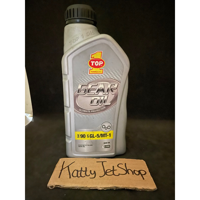 Jual Oli gardan Top1 sae90 Top1 gear oil sae90 GL5 1liter 1l | Shopee ...