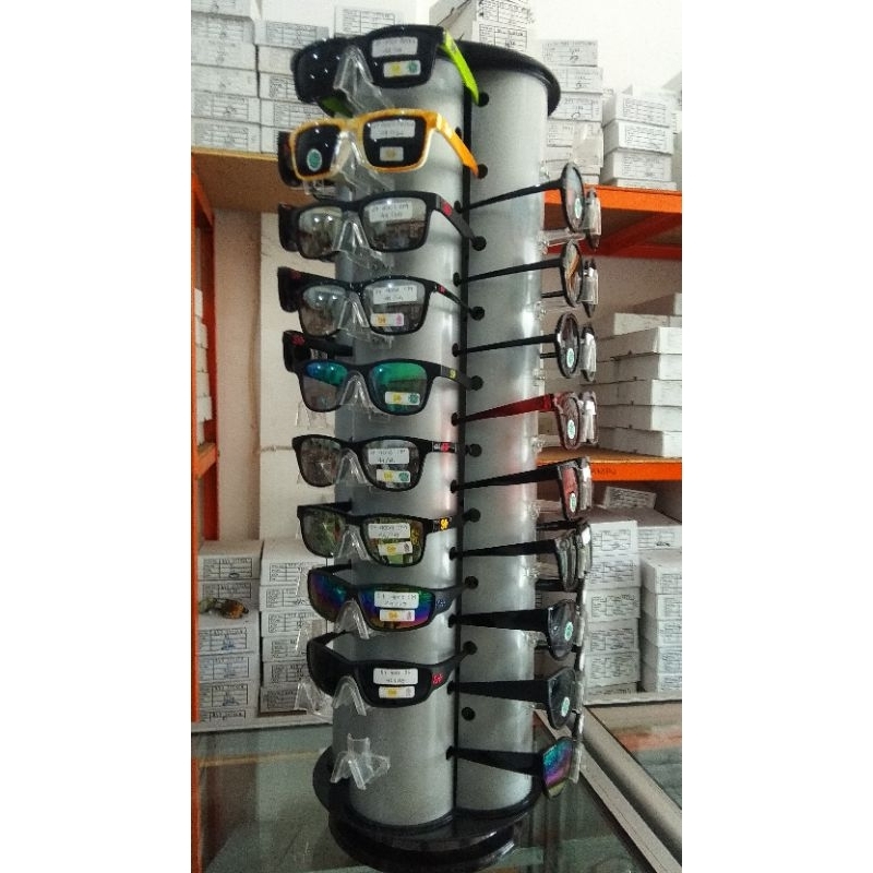 Jual Display kacamata isi 40 pc bisa berputar | Shopee Indonesia