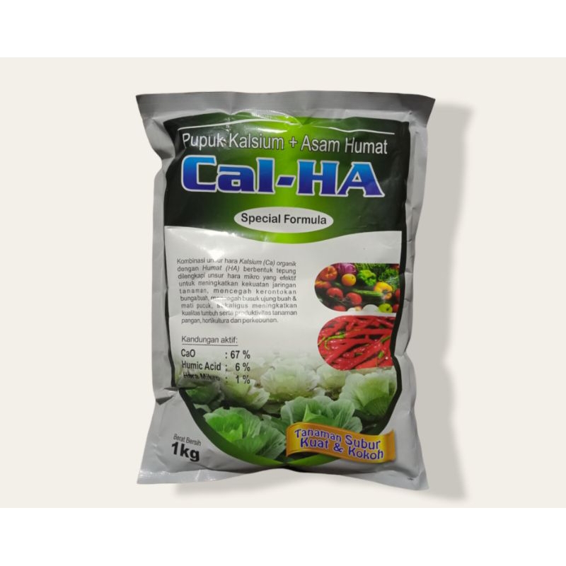 Jual Cal HA 1 kg Pupuk Kalsium Dan Asam Humat ( Original ) | Shopee ...