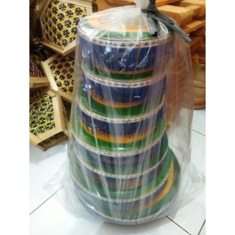 Jual Alat musik Rabana Qosidah 1 seet 7 kulit kambing | Shopee Indonesia