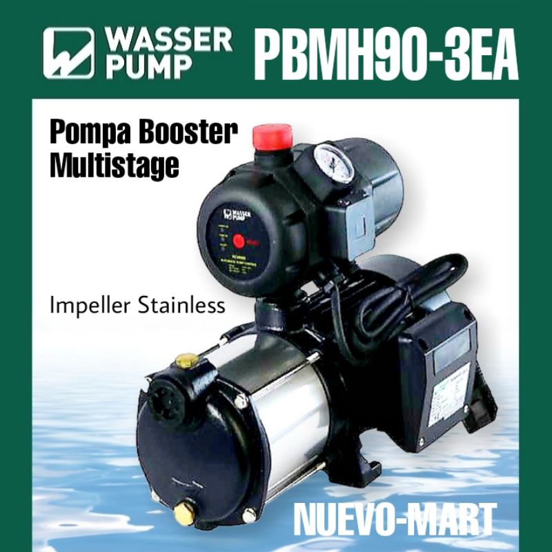 Jual Pompa Dorong WASSER PBMH 90-3 EA Multistage Booster Pump | Shopee ...